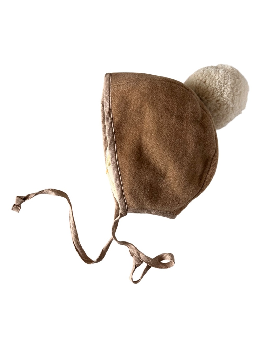 Briar Baby wool Pom bonnet